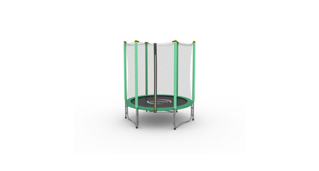 Trampolina sapphire 4.6 ft 140 cm zielona