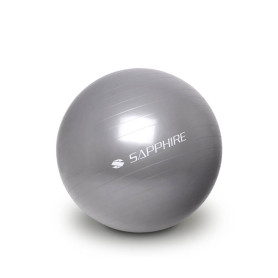 Piłka gimnastyczna 65 cm sapphire sg-042 - srebrna Piłka gimnastyczna 65 cm sapphire sg-042 - srebrna