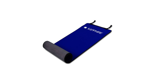 Profesjonalna mata do ćwiczeń sapphire sg-100 6 mm - niebieska