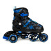Rolki regulowane sapphire 3w1 iq4 - niebieskie