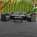 Zestaw mebli ogrodowych sapphire st-1550 venice - stolik + sofa + 2 fotele