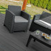 Zestaw mebli ogrodowych sapphire st-1550 venice - stolik + sofa + 2 fotele