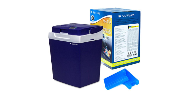 Lodówka sapphire sg-030 turystyczna / samochodowa 30l 12v/230v - granatowa