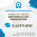 Hantle powlekane sapphire sg-6 2x6kg