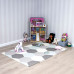 Podłogowa mata puzzle dla dzieci sapphire kids sk-27 - sześciokąty