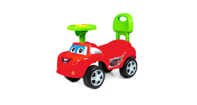 Jeździk interaktywny dreamcar - czerwony