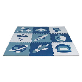 Podłogowa mata puzzle dla dzieci sapphire kids sk-43 - kosmos
