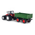 Zdalnie sterowany traktor z przyczepą led sapphire kids sk-83